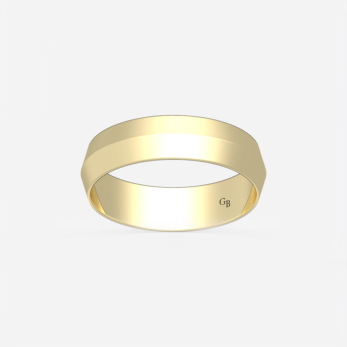 5mm Knife Edge Wedding Band